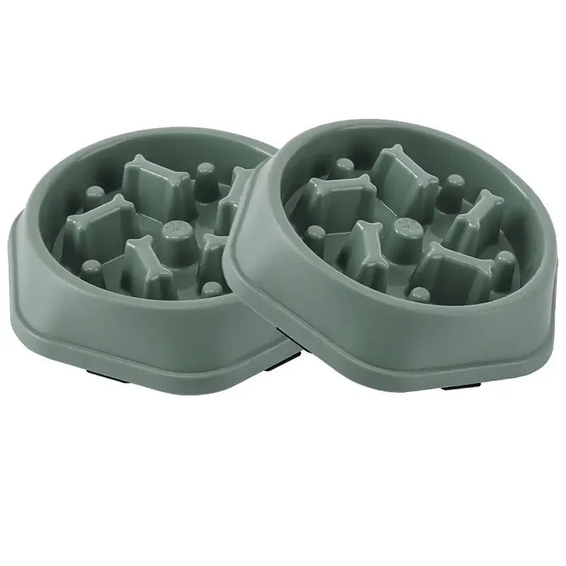 Slow Feeder Dog Bowl Anti-choking Puppy Food Bowl Anti-slip Pet Slow Eating Dog Dishes Puzzle Feeders for Dogs Small Medium