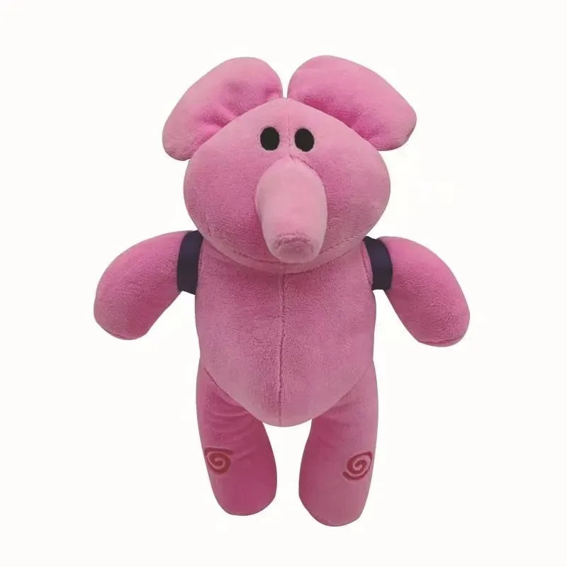 Pocoyo plush doll pink 26cm Barto-style stuffed toy for kids, soft kawaii plush animal gift
