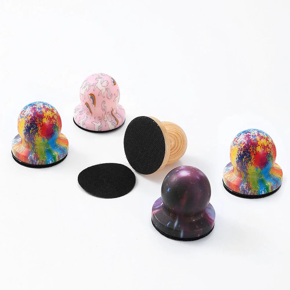 portable pet nail grinder colorful stamp design handheld pet grooming tool for safe cat and dog nail trimming