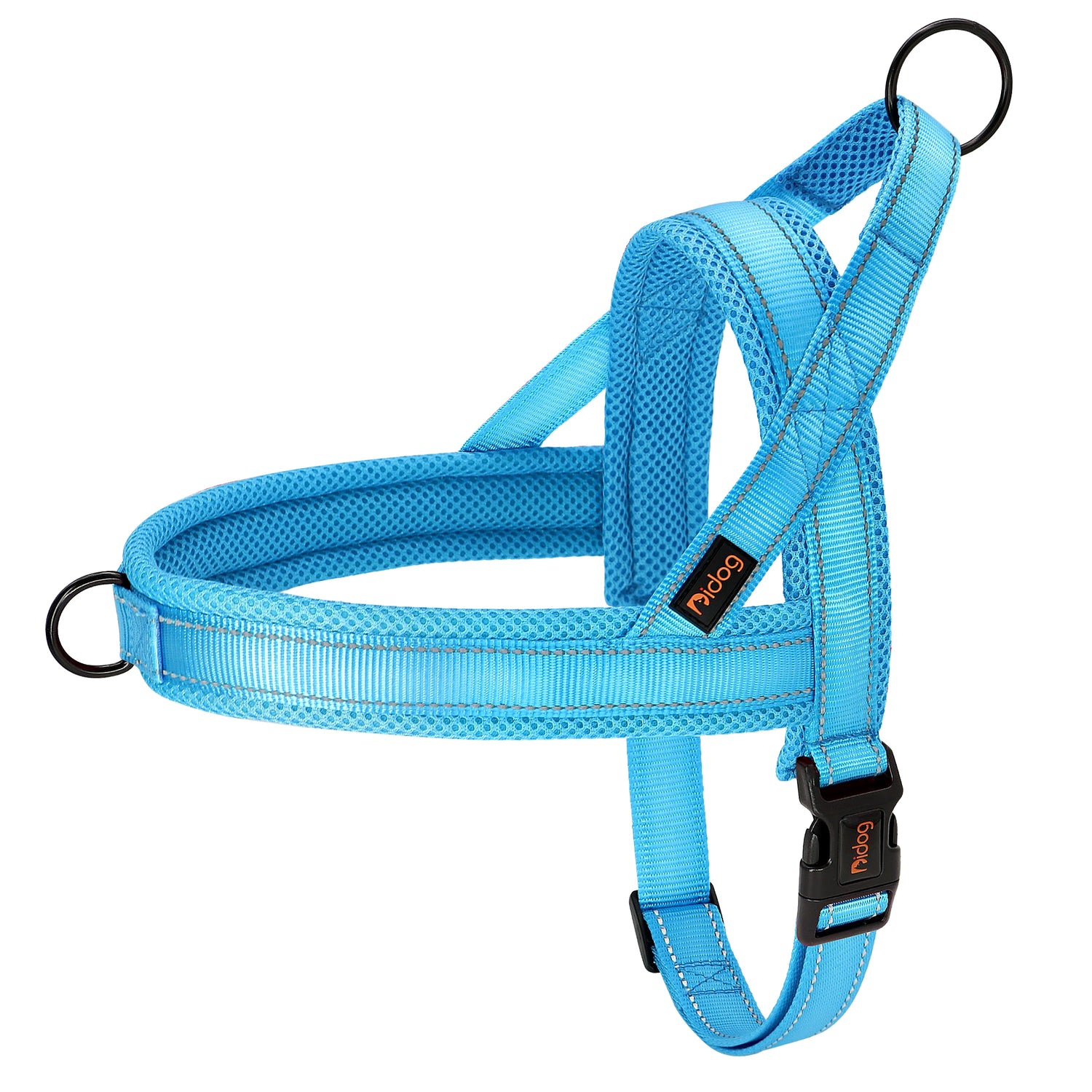 Reflective Nylon Dog Harness No Pull Dog Harnesses Vest Escape Proof Quick Fit Pet Strap Harness for Small Medium Large Dogs