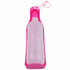 portable pet water bottle for dogs pink travel cup drinking bowl dispenser for small and large dogs