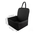 Dog Car Seat Storage Pockets Universal Pet Seat Cover for Small Medium Dogs Non-Slip Portable Travel Mat Seat Cover Safety Bag