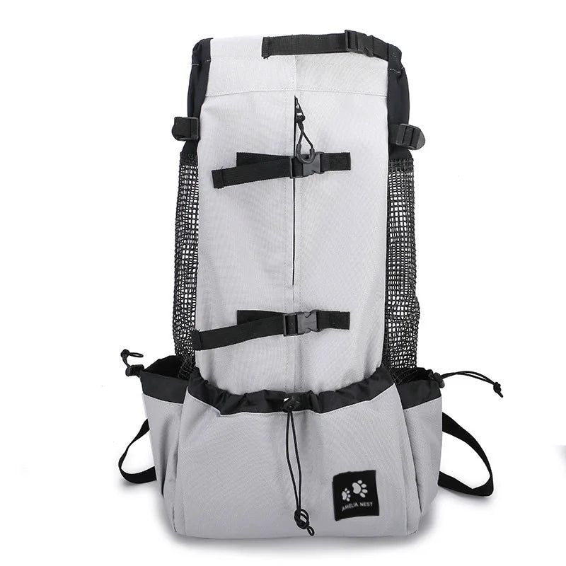 Outdoor Travel Puppy Medium Dog Backpack for Small Dogs Breathable Walking French Bulldog Carrier Bags Accessories Pet Supplies