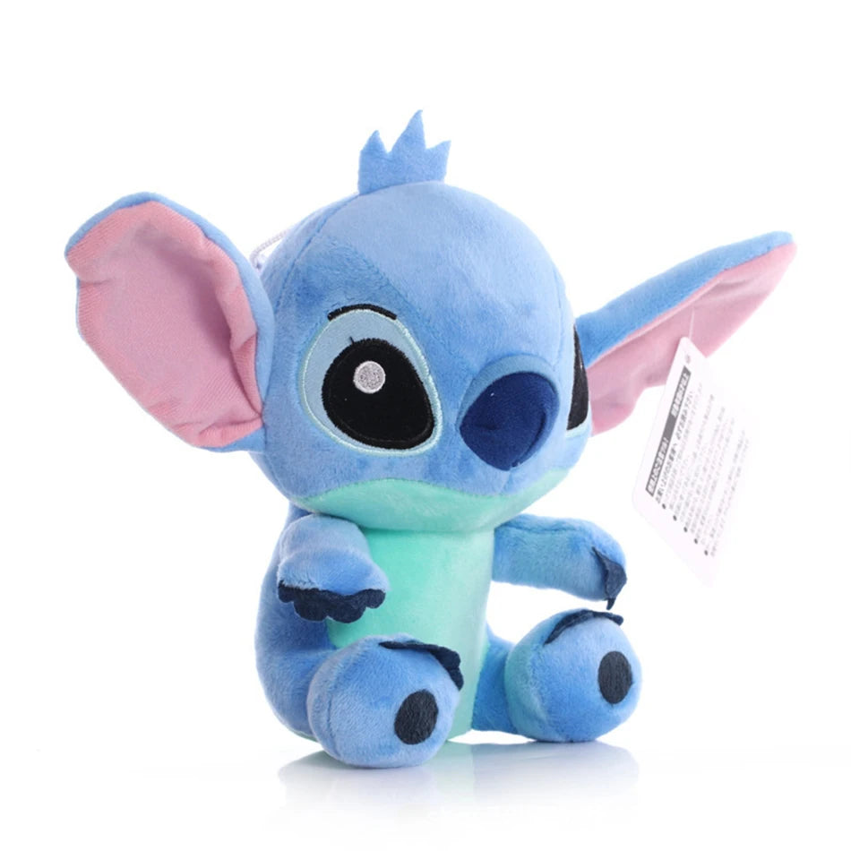 stitch stuffed plush doll cute blue cartoon plush toy for kids birthday christmas gift