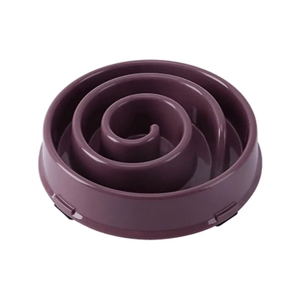 Slow Feeder Dog Bowls Slow Eating Pet Bowls Puzzle Anti-Gulping Interactive Bloat Durable Preventing Choking Healthy Dogs Bowl