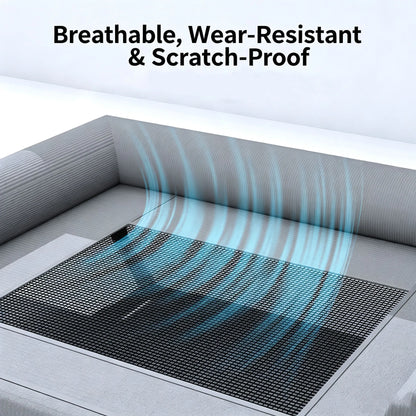 elevated cooling dog cot bed breathable mesh, wear-resistant and scratch-proof for indoor outdoor pet comfort
