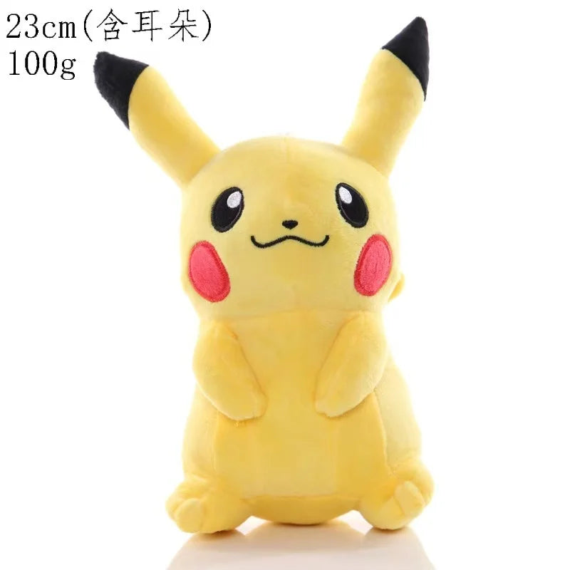 Pokemon Cyndaquil Plush Doll Pikachu Peluche Squirtle Bulbasaur Charmander Stuffed Toys Hobbies Collection Xmas Birthday Gifts