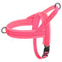 Pink no pull dog harness padded nylon vest for small and medium dogs, adjustable breathable durable puppy harness