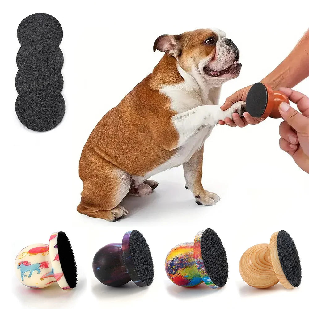 portable pet nail grinder for dogs and cats, handheld claw file for safe, easy trimming and grooming