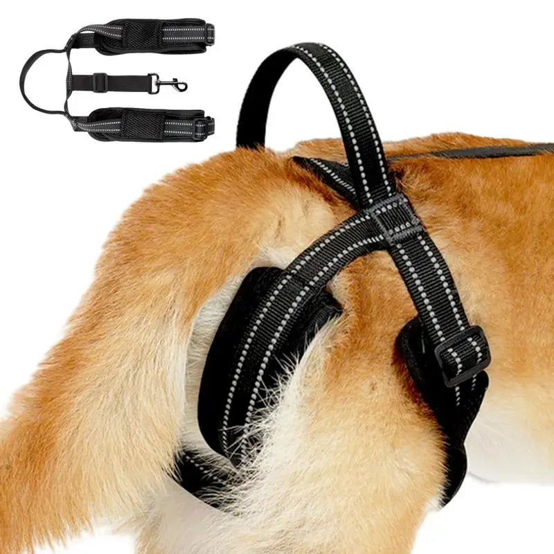 Dog Vest Harnesses Adjustable Hip Support Harness Sturdy Handle Vest Harnesses Dog Lift Harness For Elderly Or Disabled Dogs