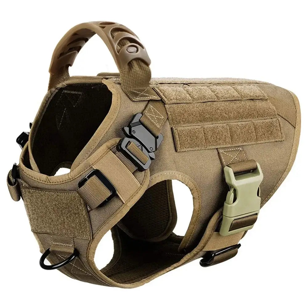 Large Dog Harness Pet German Shepherd Training Vest Tactical Medium Dog Harnesses Hunting For Dogs Accessories