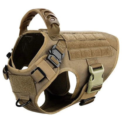 Large Dog Harness Pet German Shepherd Training Vest Tactical Medium Dog Harnesses Hunting For Dogs Accessories