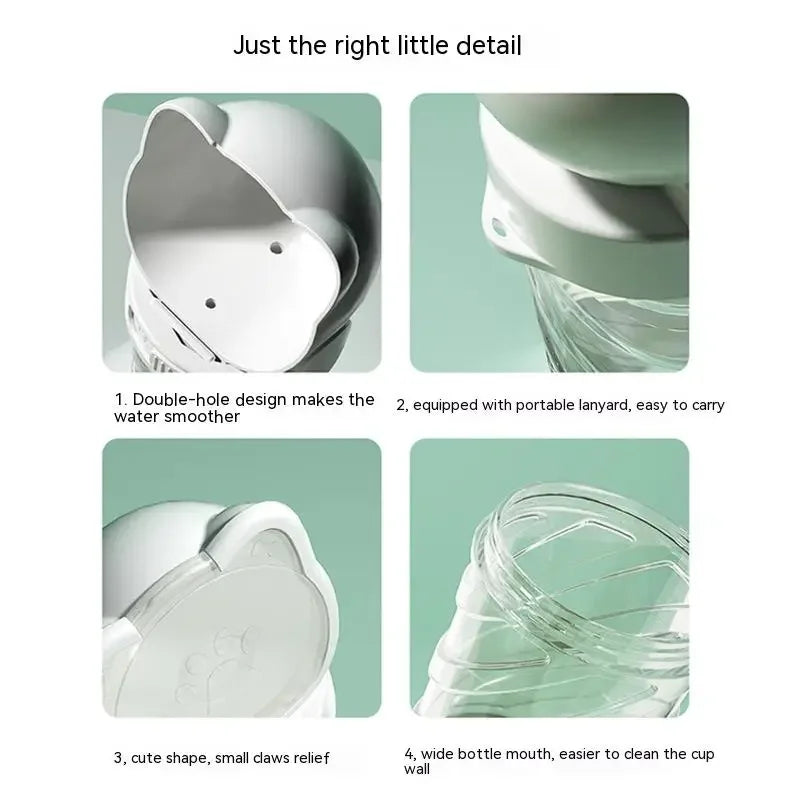 Dog Outing Water Cup Bottle Portable Cup Walking Dog Water Bottle Pet Drinking Water Feeding Food Waste Dag integrated Cup