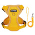 reflective cat harness and leash set yellow breathable mesh for small dogs and cats, color 8