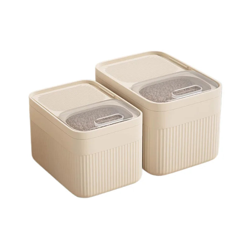 Dog Food Storage Container With Airtight Lid 5/10l Large Capacity Moisture Proof Dog Cat Dry Food Bin For Pet Supply Storage
