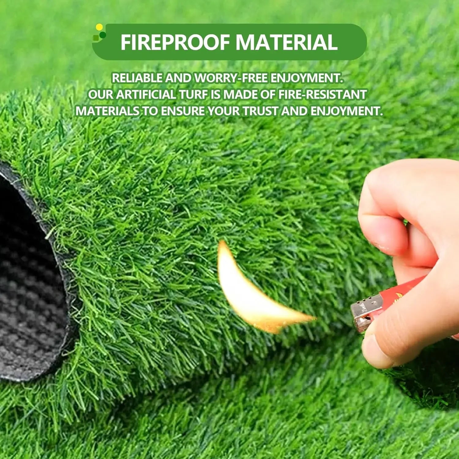 Dogs Grass for Potty Training Artificial Grass for Dogs Puppy Fake Grass Pads Large Dogs Supplies Pets Litter Rugs for Puppy - fireproof material