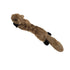 no stuffing squeaky dog toys squirrel plush with dual squeakers head and tail, crinkle cloth for small medium large dogs