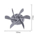 silicone slow feeder dog bowl insert with 19 suction cups, gray slow feeding mat, 200mm x 178mm