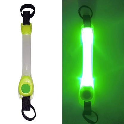 Dog Glowing Collar &amp; Leash Anti Lost Safety Outdoor Waterproof Warning LED Flashing Light Strip Pet Harness Dog Accessories