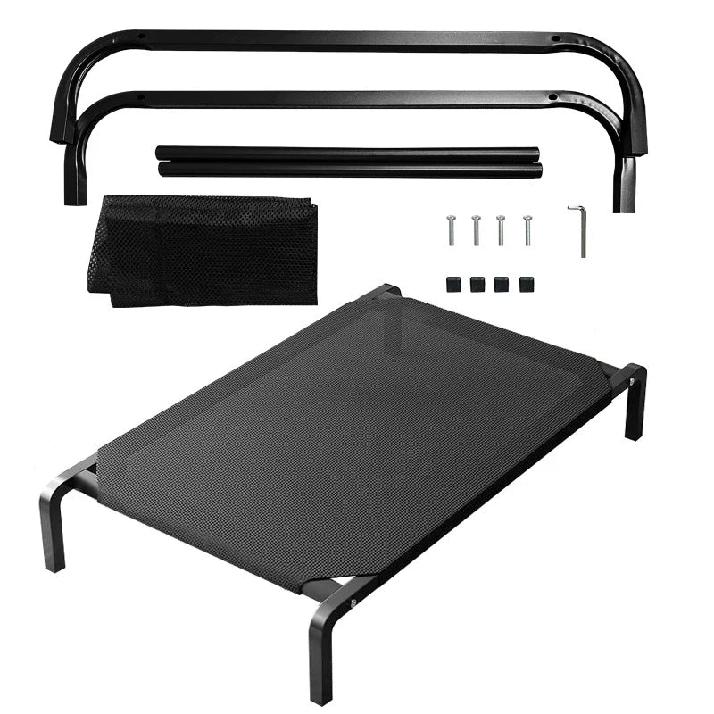 elevated dog bed for all seasons breathable removable washable moisture proof pet bed for Golden Retriever