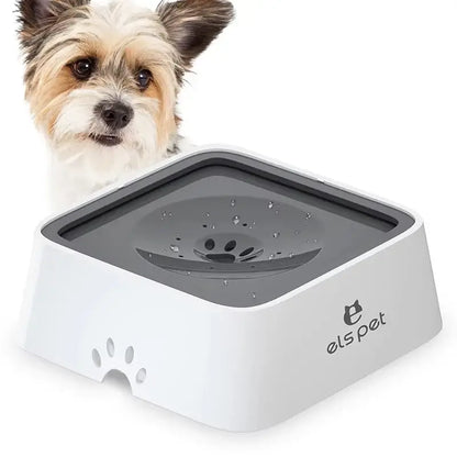 no-spill dog water bowl splash-proof slow feeder pet drinking bowl with anti-splash design for dogs