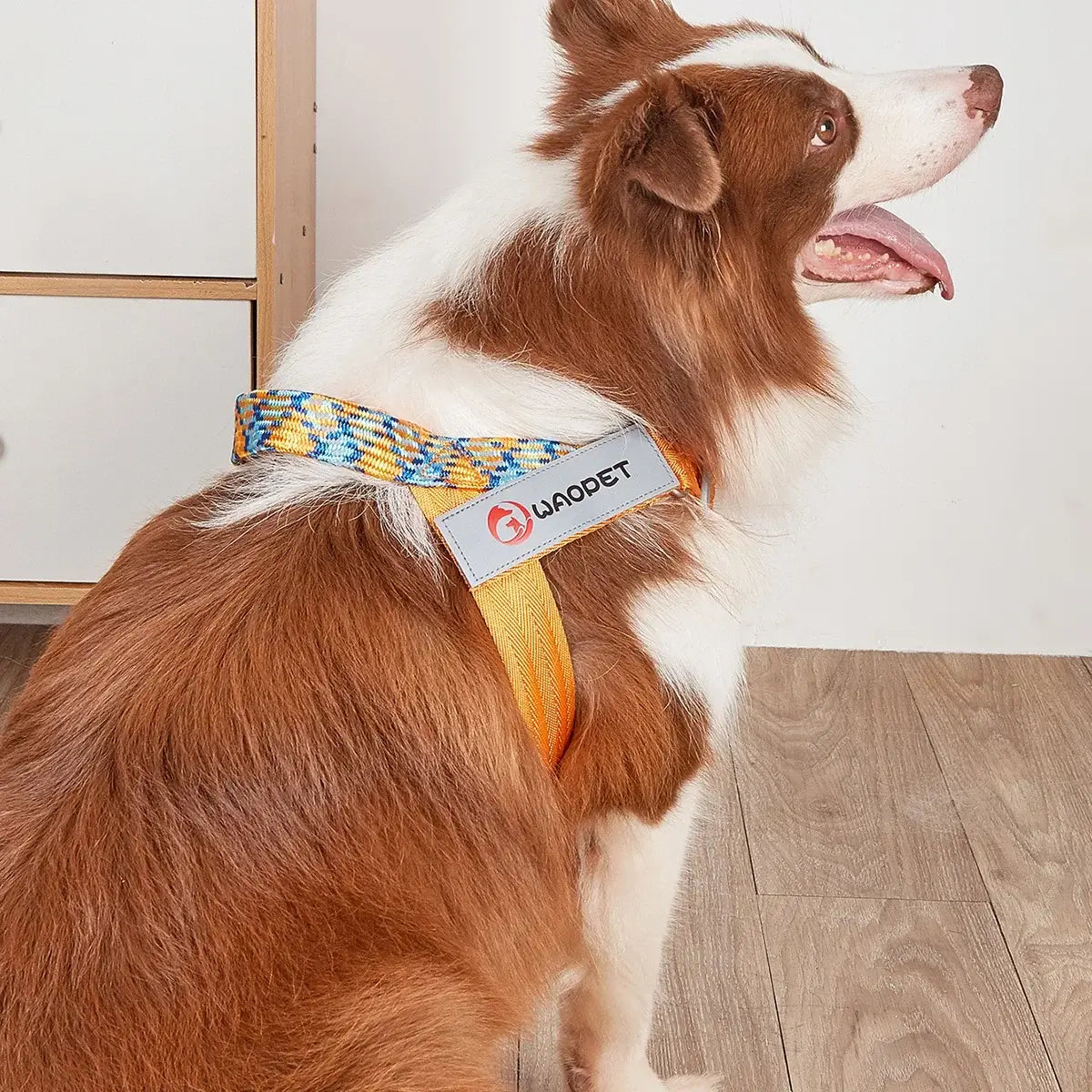 no pull dog harness for medium and large dogs, reflective durable nylon walking harness with quick release buckle