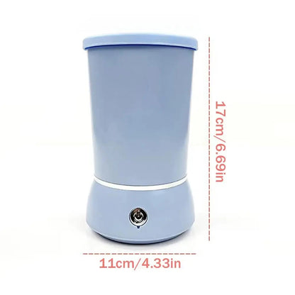 automatic pet paw cleaner USB powered low noise electric pet foot washing cup for dogs and cats, 17cm tall