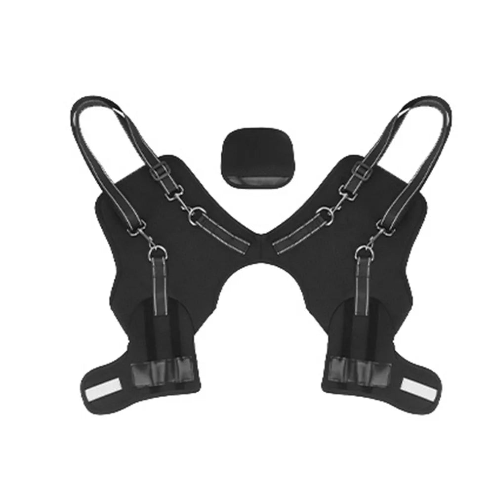Legs Hip Support Dog Lift Harness Black Sturdy Handle Pet Aid Assist Tool Soft Padded Adjustable Dog Rear Leg Support