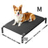 elevated dog bed for all seasons breathable removable washable nylon pet bed for Golden Retriever, color M