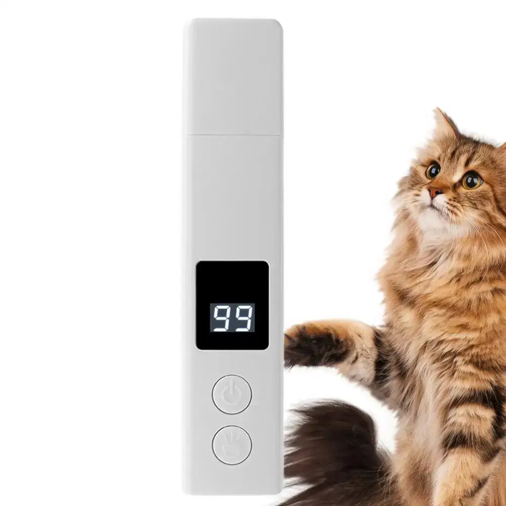 rechargeable dog nail grinder for cats and dogs, quiet electric pet nail trimmer with dust cover