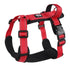 Red no pull dog harness with handle for small medium dogs, buckle closure, polyester, for Corgi Shiba Inu Pug, ships from China Mainland