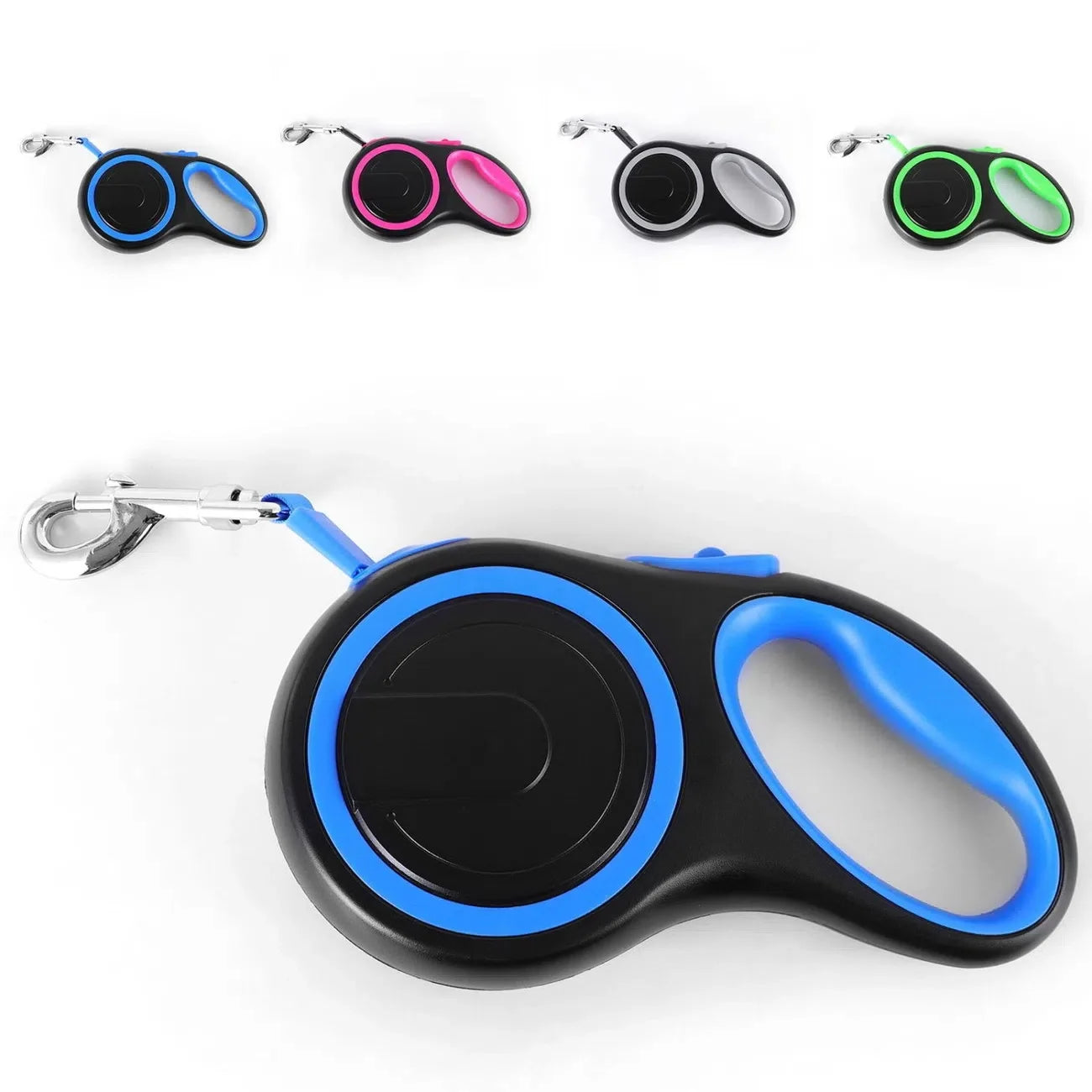 nylon dog leash rope retractable leash for small medium large dogs and cats, quick release pet lead with collar harness