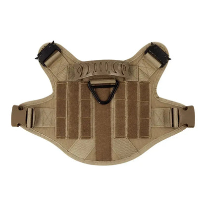 Tactical dog harness for large dogs, padded adjustable tactical vest for German Shepherd training and outdoor use