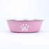 Dog bowl new pet bowl large capacity dog food bowl stainless steel anti-overturning household dog bowl pet supplies.