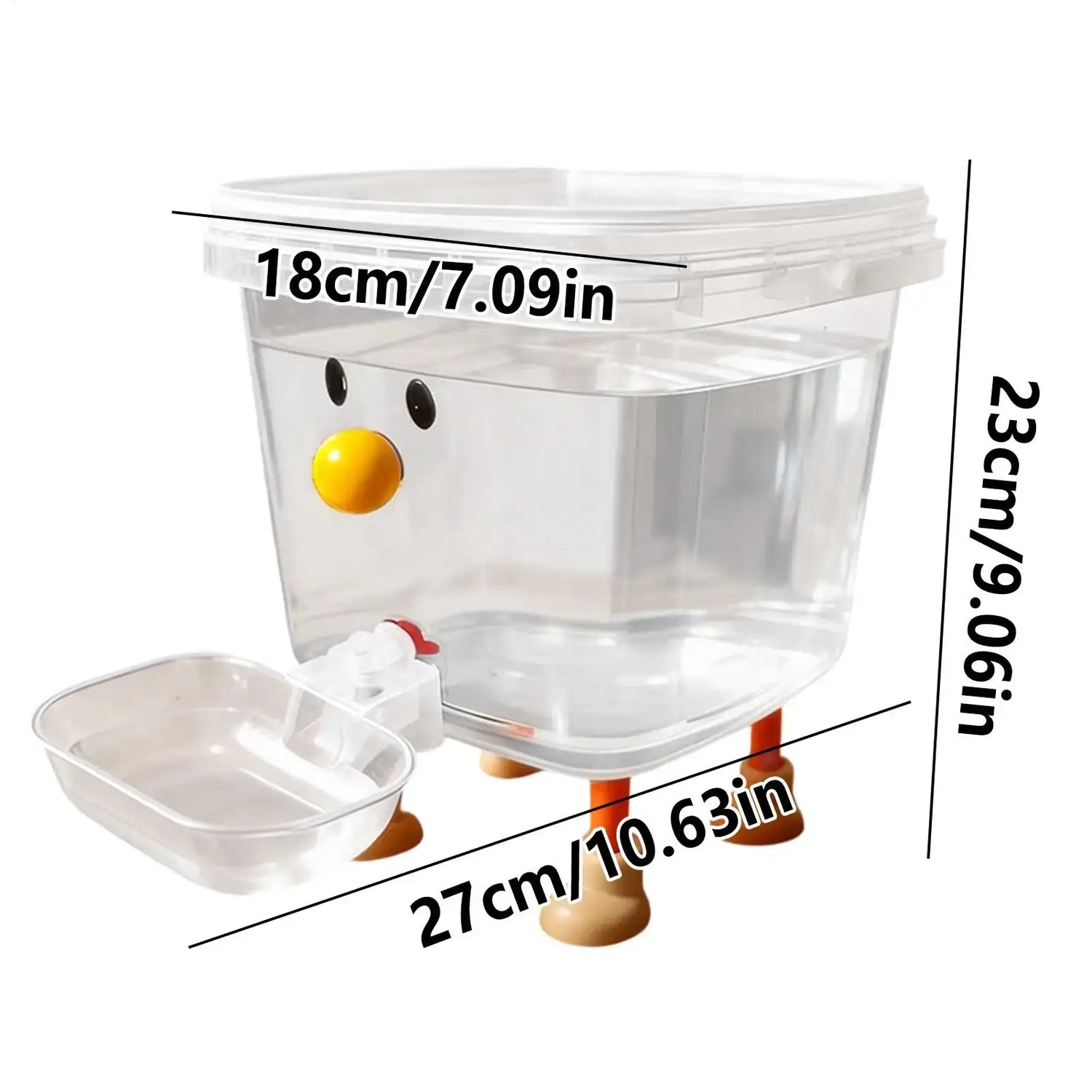 automatic pet water dispenser for cats and dogs, 3/5L cartoon fountain bowl for home use