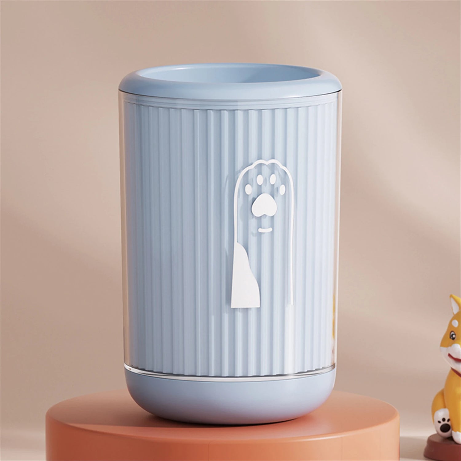 pet paw cleaning cup for dogs and cats, no-scrub paw washer for small, medium, and large breeds