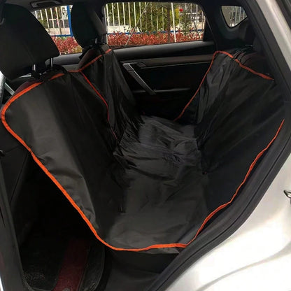 Dog Car Seat Cover for Back Seat,Oxford Cloth Durable Scratchproof Dog Hammock,Pet Seat Cover Protector for Cars,Trucks and SUVs in a vehicle.