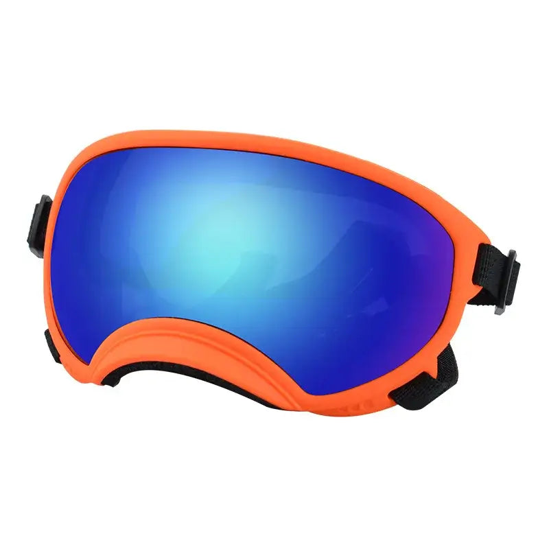 Adjustable Dog Goggles Anti-UV &amp; Wind Dust Proof Strong Impact Resistance Breathable Pet Sunglasses for Small Large Breed Dogs