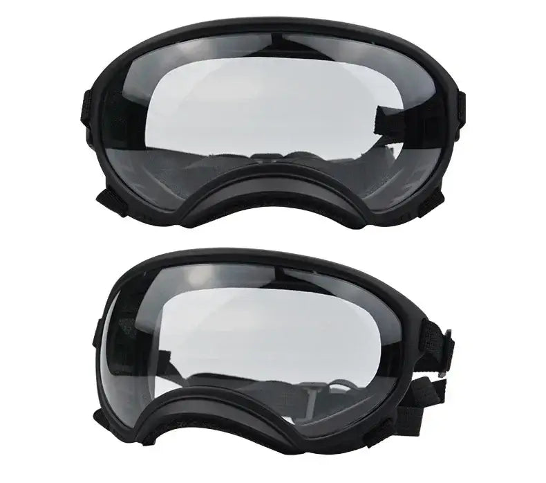 Adjustable Dog Goggles Anti-UV &amp; Wind Dust Proof Strong Impact Resistance Breathable Pet Sunglasses for Small Large Breed Dogs