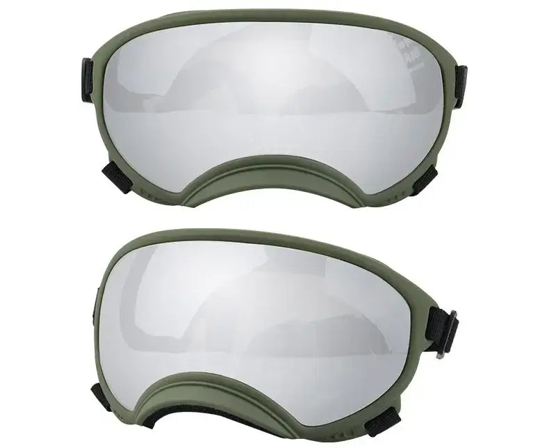Adjustable Dog Goggles Anti-UV &amp; Wind Dust Proof Strong Impact Resistance Breathable Pet Sunglasses for Small Large Breed Dogs