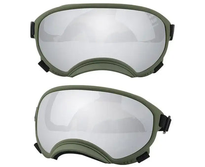 Adjustable Dog Goggles Anti-UV &amp; Wind Dust Proof Strong Impact Resistance Breathable Pet Sunglasses for Small Large Breed Dogs