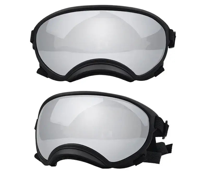 Adjustable Dog Goggles Anti-UV &amp; Wind Dust Proof Strong Impact Resistance Breathable Pet Sunglasses for Small Large Breed Dogs