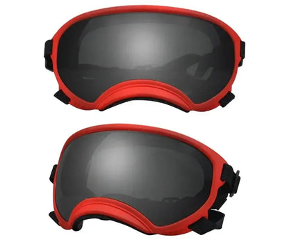 Adjustable Dog Goggles Anti-UV &amp; Wind Dust Proof Strong Impact Resistance Breathable Pet Sunglasses for Small Large Breed Dogs