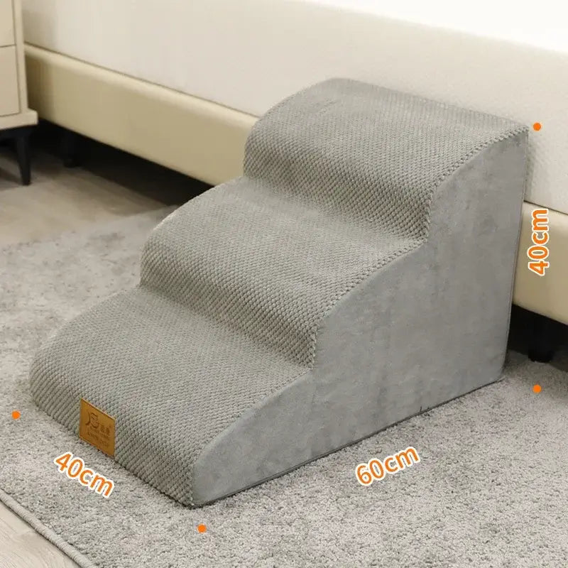 Dogs Stairs Bed Steps Protect Hip Bone Small Dog Anti-slip Ladder Dog Cat Disassembled Pet Products Supplies  Accessories