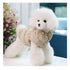 Khaki cotton dog jacket with warm straps for medium dogs, two-legged autumn-winter pet clothing