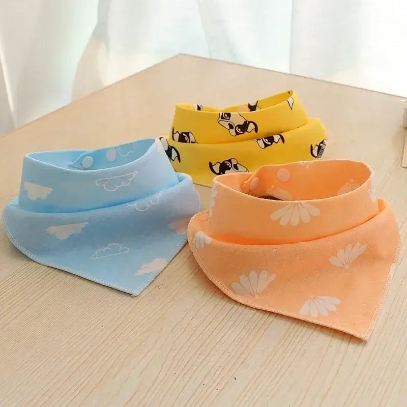 christmas dog bandana colorful soft cotton pet scarf for dogs and cats, cute durable bib accessory