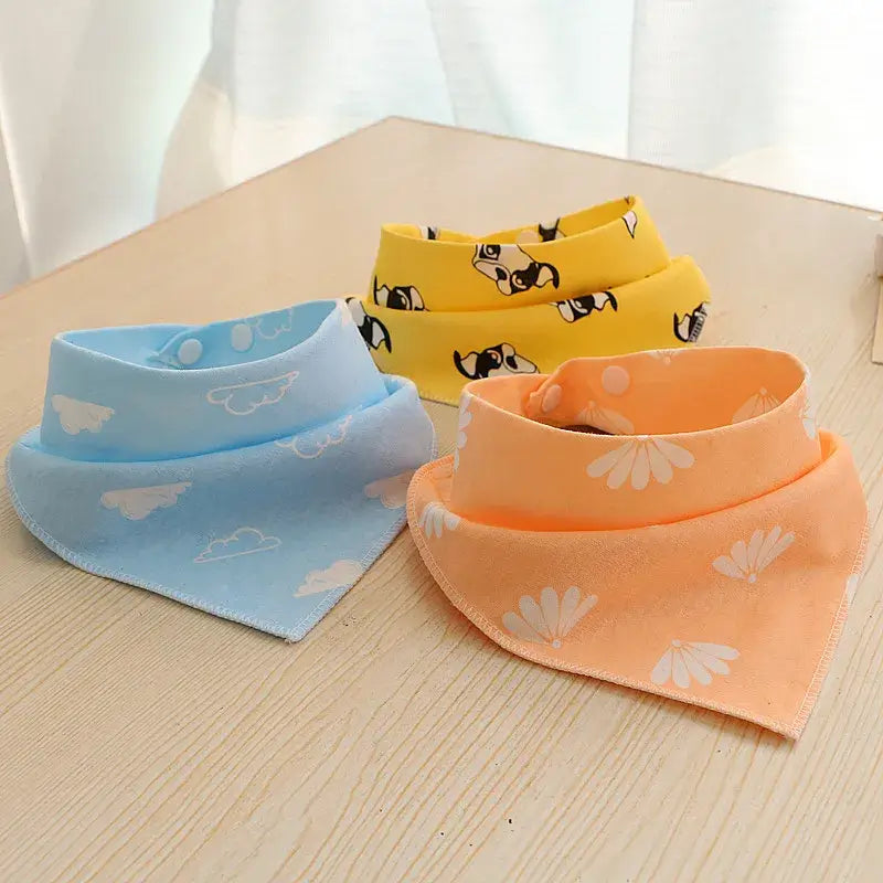 christmas dog bandana soft cotton triangular pet scarf for dogs and cats, cute durable printed bib accessory