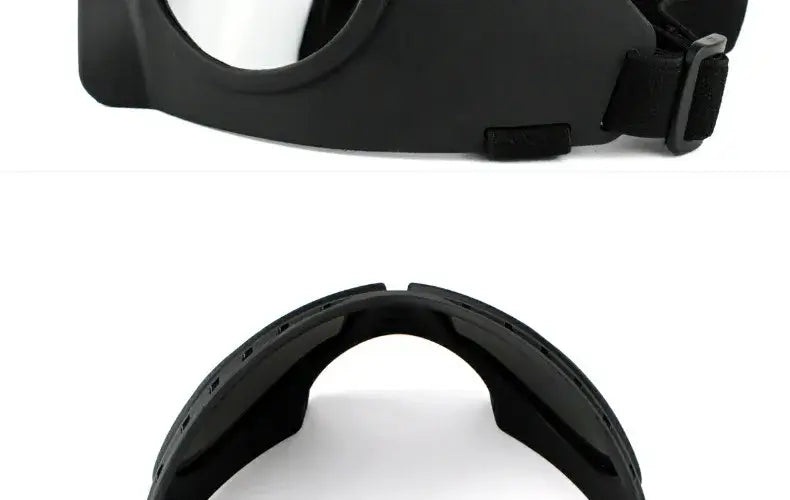 dog sunglasses with UV protection black windproof goggles for small medium large dogs pet eye wear