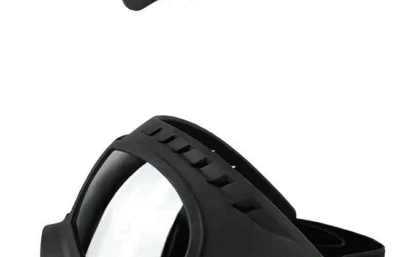 Black dog sunglasses with UV protection, windproof pet goggles for swimming and outdoor eye protection