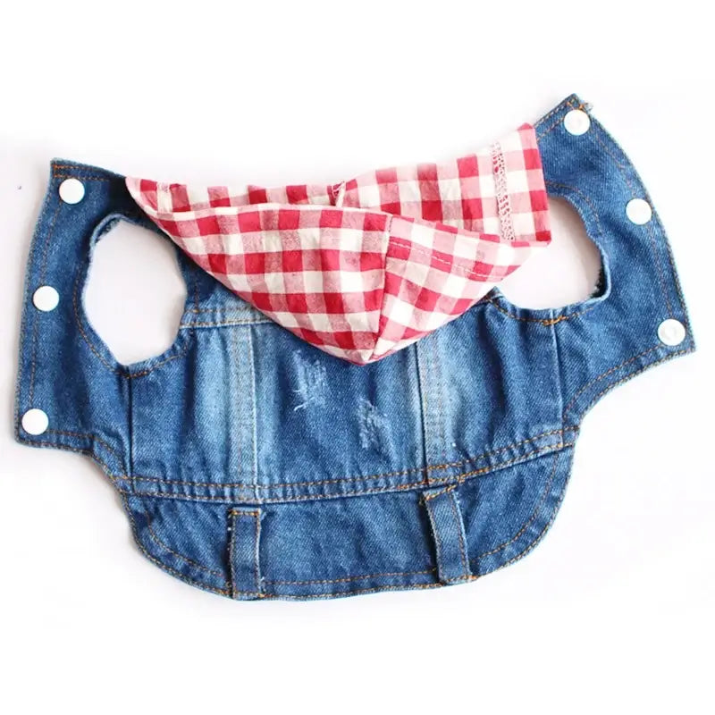 Denim Dog Coats Hot French Bulldog Jean Jacket Fashion Pet Clothes for Small Medium Dogs Chihuahua Jeans Vest Pug Cat Apparels